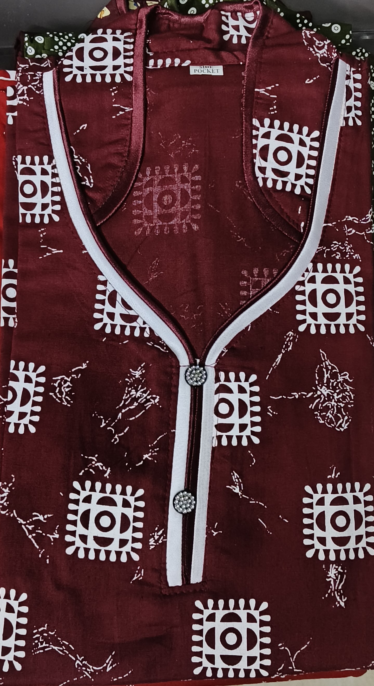 Regular Nighty with Collar