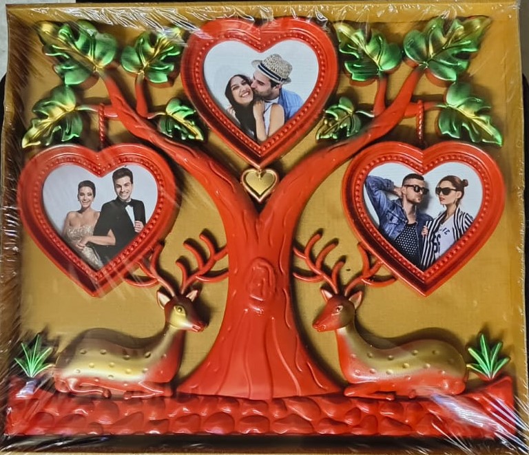 Tree of Love Photo Frame with Deer