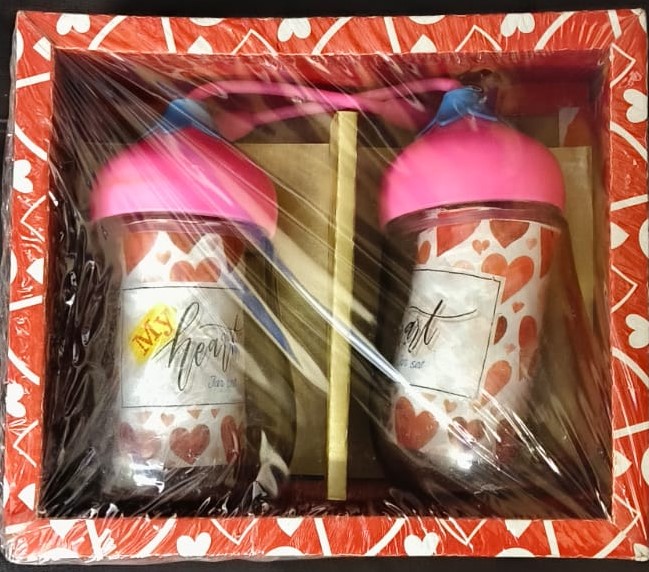 My Heart Couple Tumbler Gift Set
