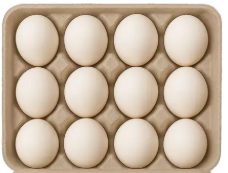Farm Fresh Eggs – 12 Qty